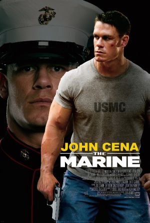 Poster of The Marine 2006 720p Hindi BRRip Dual Audio Full Movie Download
