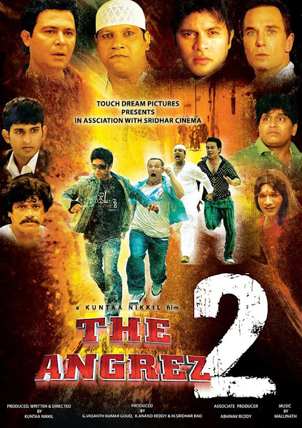 Poster of The Angrez 2 Hyderabadi 2015 Hindi 720p HDRip Full Movie Download