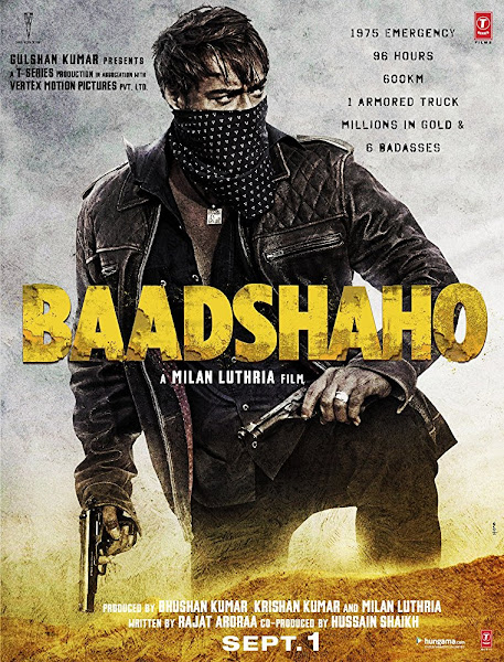 Poster of Baadshaho 2017 Full Movie [Hindi-DD5.1] 720p DVDRip ESubs Download