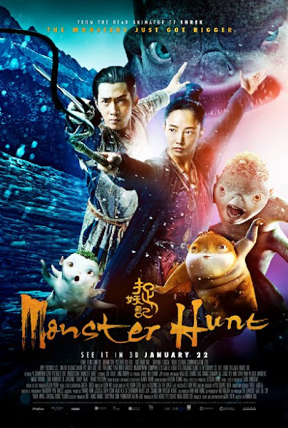 Poster of Monster Hunt 2015 720p Hindi BRRip Dual Audio Full Movie Download