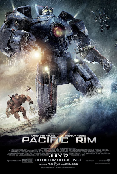 Poster of Pacific Rim 2013 Dual Audio [Hindi+English] 720p BluRay ESubs Download