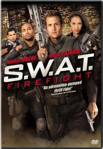 Poster of S.W.A.T. Firefight 2011 720p BRRip Dual Audio Full Movie Download