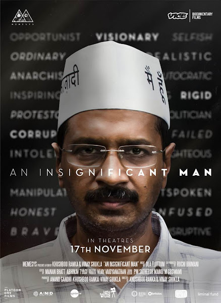 Poster of An Insignificant Man 2016 Full Movie Hindi 720p HDRip ESubs Download