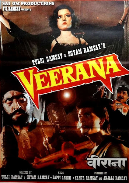 Poster of Veerana 1988 Hindi 720p DVDRip Full Movie Download