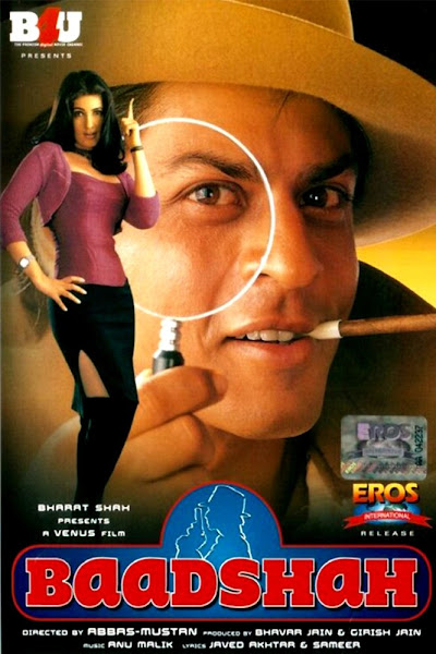 Poster of Baadshah 1999 720p Hindi DVDRip Full Movie Download