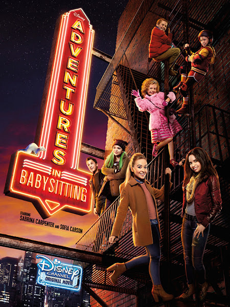 Poster of Adventures In Babysitting 2016 720p HDRip Full Movie Download