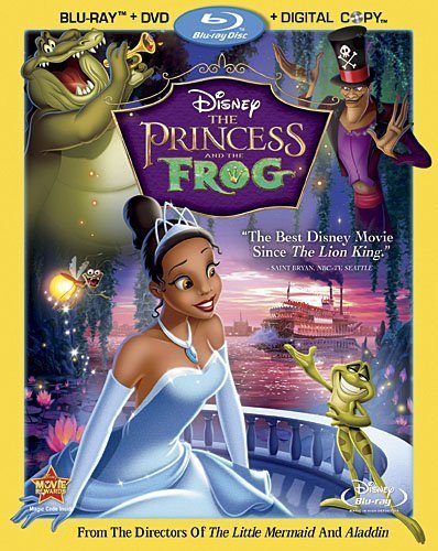 Poster of The Princess And The Frog 2009 720p Hindi BRRip Dual Audio Full Movie