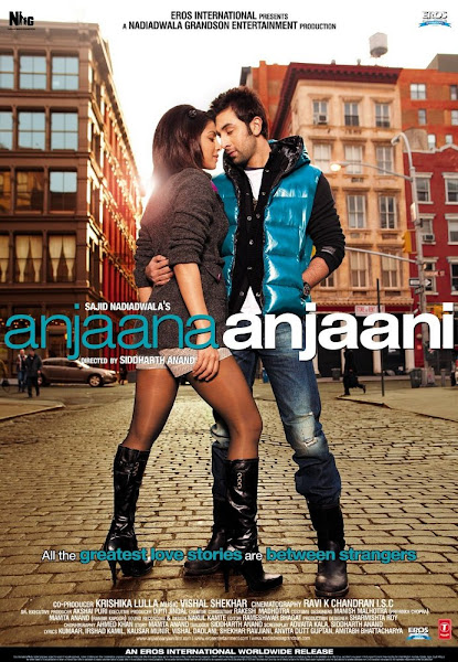 Poster of Anjaana Anjaani 2010 720p Hindi HDRip Full Movie Download