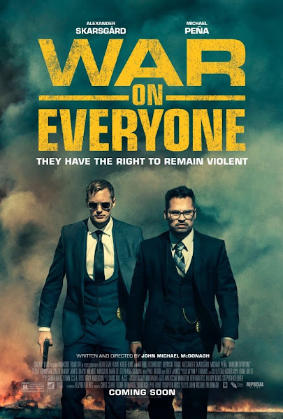 Poster of War on Everyone 2016 UnRated 720p English BRRip Full Movie Download