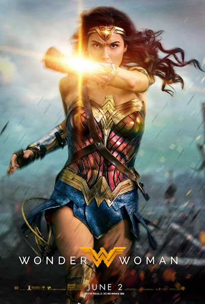 Poster of Wonder Woman 2017 Full Movie 720p English BluRay ESubs Download