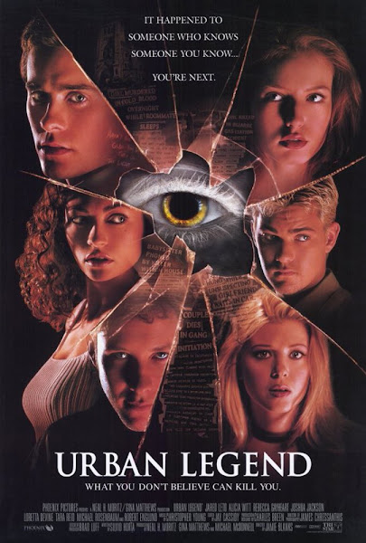 Poster of Urban Legend 1998 720p Hindi BRRip Dual Audio Full Movie Download
