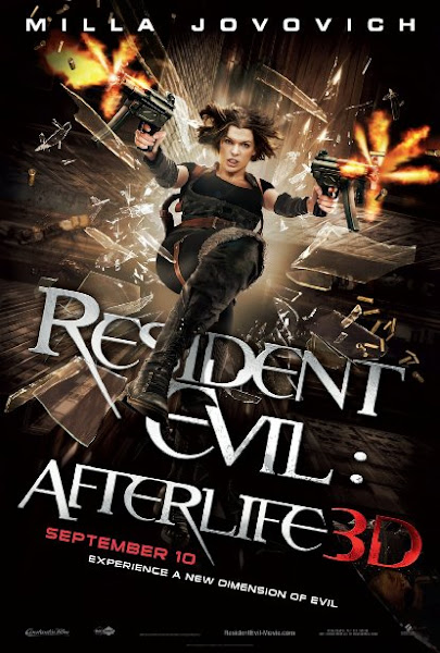 Poster of Resident Evil Afterlife 2010 720p Hindi BRRip Dual Audio Full Movie