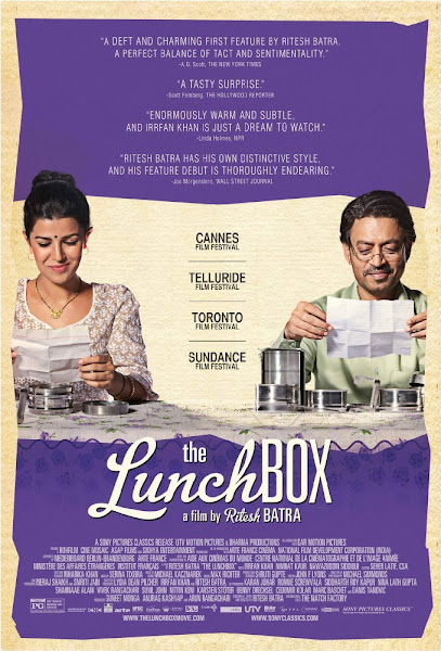 Poster of The Lunchbox 2013 720p Hindi BRRip Full Movie Download