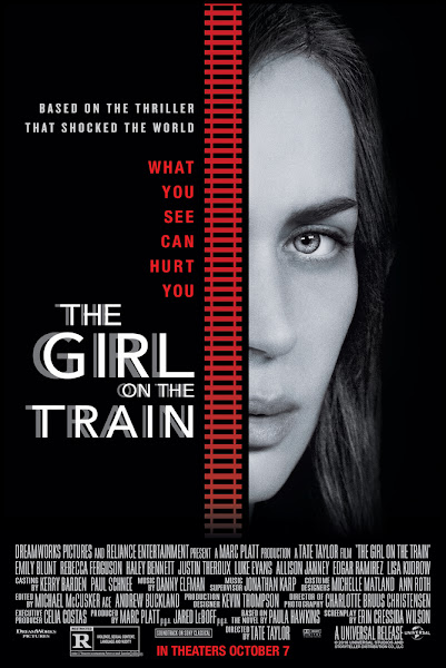 Poster of The Girl on the Train 2016 English 720p BRRip Full Movie Download