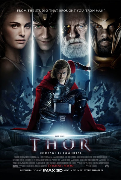Poster of Thor 2011 Hindi 720p BRRip Dual Audio Full Movie Download