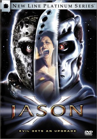 Poster of Jason X 2001 UnRated 720p Hindi BRRip Dual Audio Full Movie Download