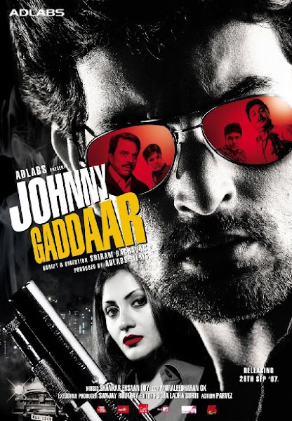 Poster of Johnny Gaddaar 2007 720p Hindi HDRip Full Movie Download
