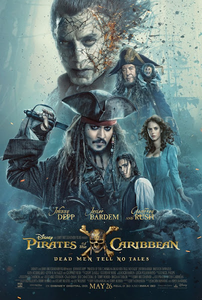 Poster of Pirates of the Caribbean 5 (2017) Dual Audio [Hindi-English] 1080p BluRay Download