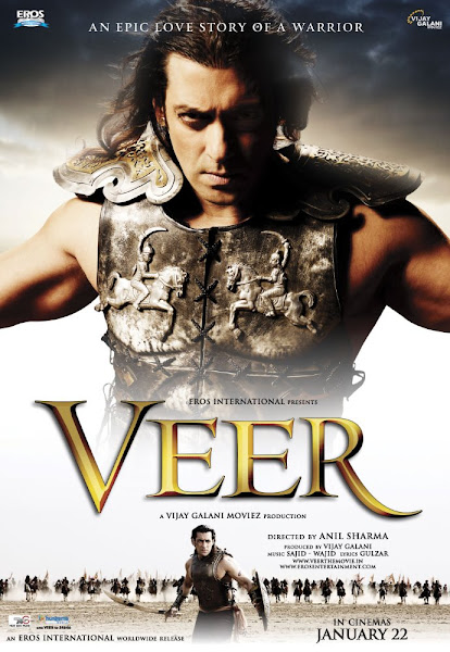 Poster of Veer 2010 Hindi 720p BRRip Full Movie Download
