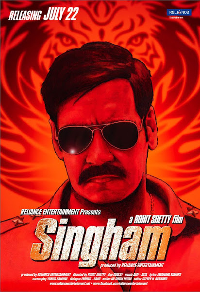 Poster of Singham 2011 720p Hindi BRRip Full Movie Download