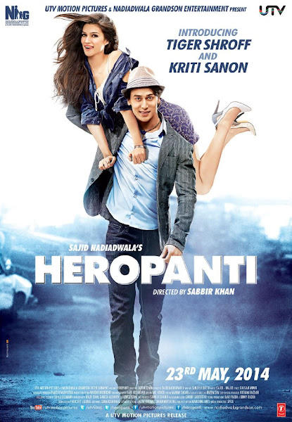 Poster of Heropanti 2014 Hindi 5.1ch 1080p HDRip Full Movie Download x264