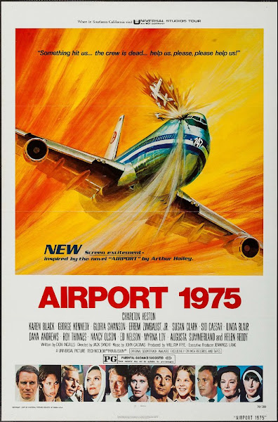 Poster of Airport 1975 (1974) English 720p BRRip Full Movie Download