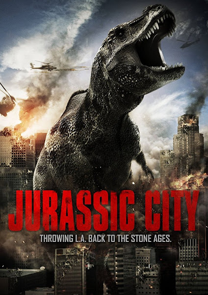 Poster of Jurassic City 2014 Dual Audio [Hindi-English] 720p BluRay ESubs Download