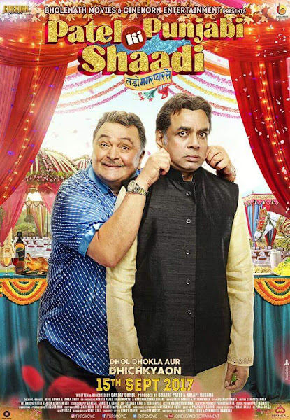 Poster of Patel Ki Punjabi Shaadi 2017 Full Movie [Hindi-DD5.1] 720p DVDRip ESubs Download