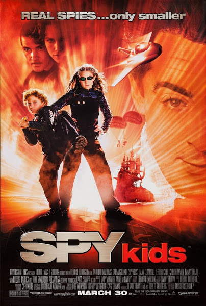Poster of Spy Kids 2001 Full Movie 720p Hindi BRRip Dual Audio x264 Download