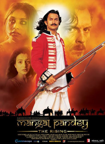 Poster of Mangal Pandey 2005 [Full-Hindi-Movie] 720p HDRip x264 ESubs Download