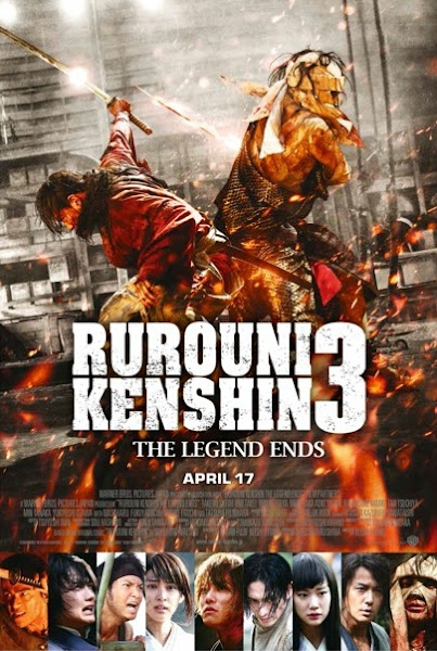 Poster of Rurouni Kenshin The Legend Ends 2014 720p Japanese BRRip Download