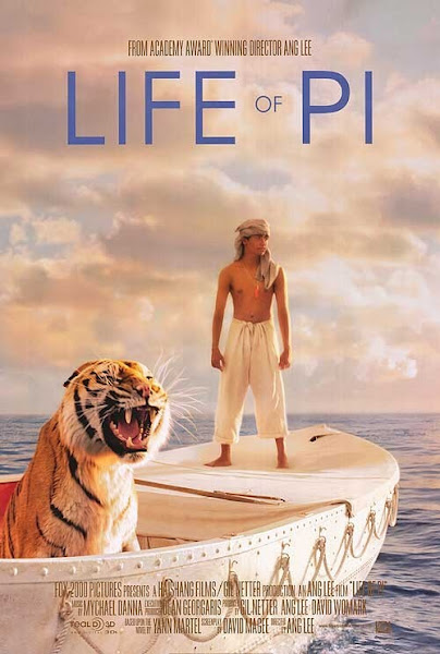 Poster of Life of Pi 2012 720p Hindi BRRip Dual Audio Full Movie Download