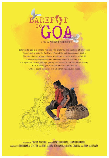 Poster of Barefoot To Goa 2015 480p Hindi DVDRip Full Movie Download