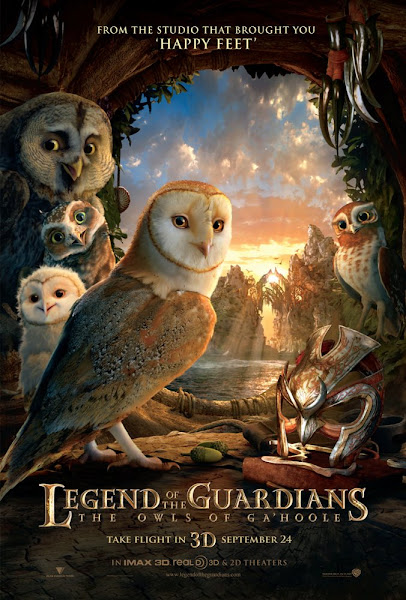 Poster of Legend of the Guardians 2010 Hindi 720p BRRip Dual Audio Full Movie