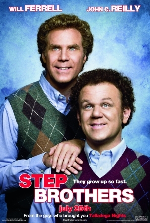 Poster of Step Brothers 2008 UnRated 720p Hindi BRRip Dual Audio Full Movie Download