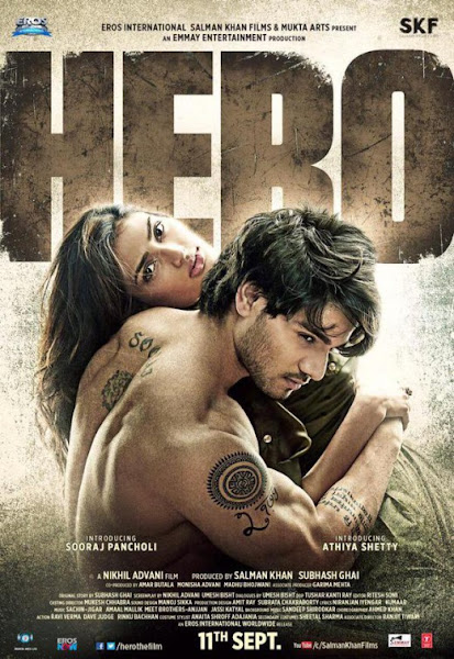 Poster of Hero 2015 Full Movie Hindi 720p DVDRip With ESubs Download