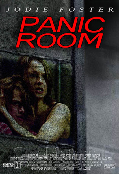 Poster of Panic Room 2002 720p Hindi BRRip Dual Audio Full Movie