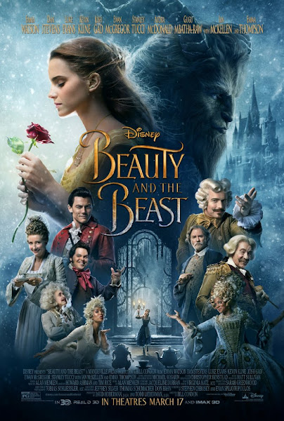 Poster of Beauty and the Beast 2017 Dual Audio (Hindi Original) 720p BluRay Download
