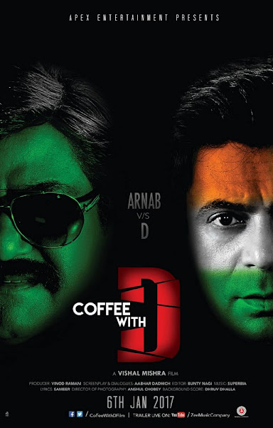 Poster of Coffee with D 2017 Hindi 720p HDRip Full Movie Download With ESubs