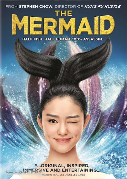 Poster of The Mermaid 2016 Hindi 720p BRRip Dual Audio Full Movie Download