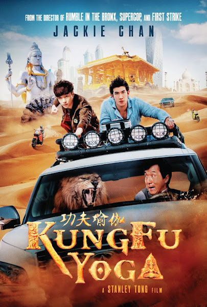 Poster of Kung Fu Yoga 2017 Dual Audio [Hindi-English] 720p BluRay With Esubs Download