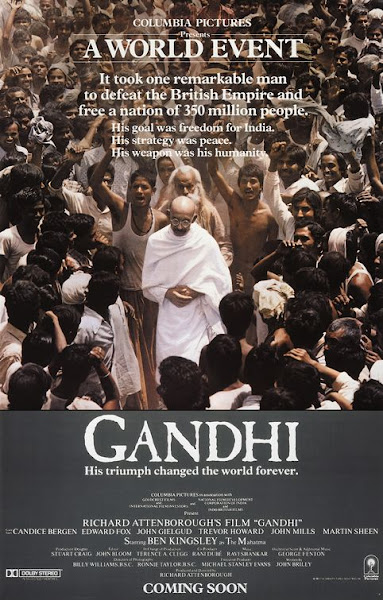 Poster of Gandhi 1982 Hindi 720p BRRip Full Movie Download