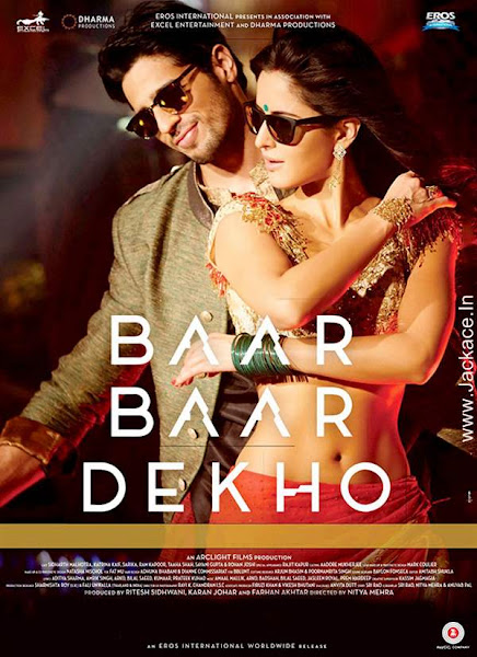 Poster of Baar Baar Dekho 2016 Hindi 720p HDRip Full Movie Download