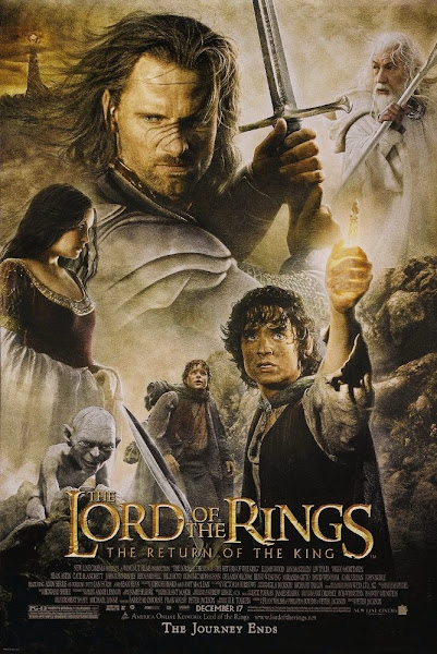 Poster of The Lord of the Rings 3 (2003) Extended 720p Hindi BRRip Dual Audio