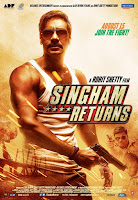 Singham Returns 2014 480p Hindi BRRip Full Movie 300MB HEVC