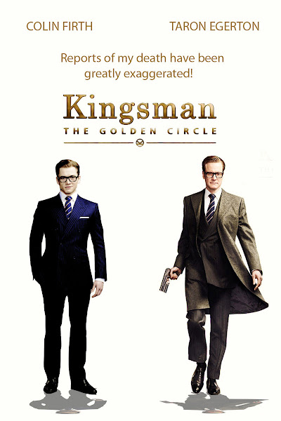 Poster of Kingsman The Golden Circle 2017 Dual Audio 720p HDRip ESubs Full Movie Download