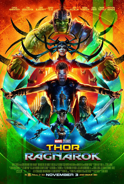 Poster of Thor Ragnarok 2017 Hindi Dubbed 720p HDTS Full Movie Download