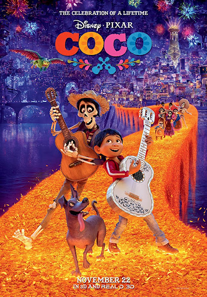 Poster of Coco 2017 Full Movie In Hindi 480p HDTS 700mb Download