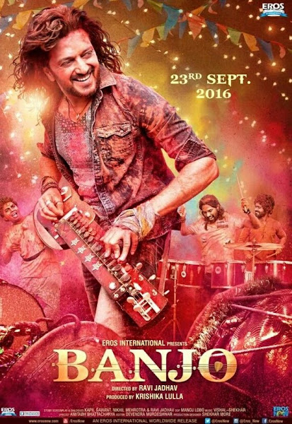 Poster of Banjo 2016 720p Hindi HDRip Full Movie Download