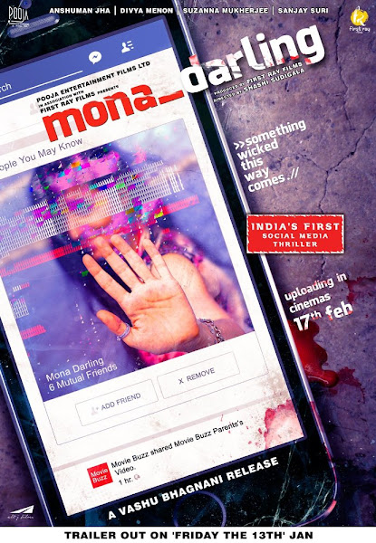 Poster of Mona Darling 2017 Full Movie 720p HDRip x264 ESubs Download
